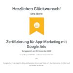 die eberin Google Zertifikate Zertifizierung für App-Marketing mit Google Ads _ Google